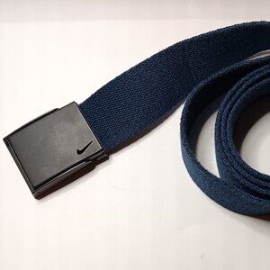 NIKE WEB GOLF BELT - NAVY BLUE - FITS UP TO A SIZE 42